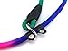 yueton Rainbow Pet Dog Nylon Leash Adjustable Loop Slip Lead Rope