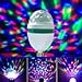 Lightahead® LA005 Rotating LED Strobe Bulb Multi changing Color Crystal Stage Light