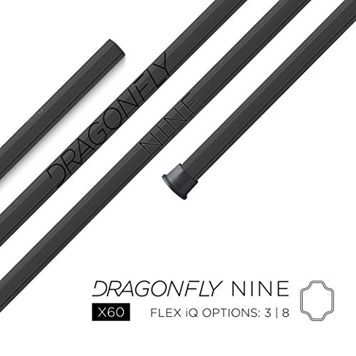 Epoch Lacrosse Dragonfly Nine Shaft - 60" Mid-Flex iQ8 - Xtreme Concave