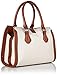 Calvin Klein Laiken Pebble Satchel, White/Luggage