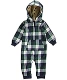 Carter's Hooded Fleece Jumpsuit - 24 Months