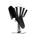 ECOFAN Original Wood Stove Fan, Small, Black Blade