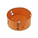 Klein Tools 31972 Bi-Metal Hole Saw, 4-1/2-Inch for Cutting Stainless Steel, Mild Steel, Drywall, Wood and Plastic, with Easy Slug Removal