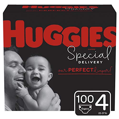 HUGGIES Special Delivery Hypoallergenic Baby Diapers, Size 4, Ct, One