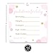 Pink and Gold Predictions for Girls Baby Shower Games (15 Pack)