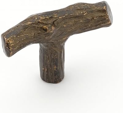 Schaub 768-AZ Mountain Collection 2" dia. Twing Knob - Antique Bronze