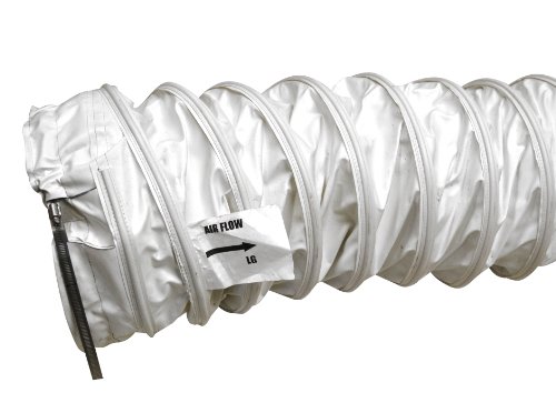 image for Lakeside Heat Wagon WD1225 Canvas High Temperature Heater Duct, 18