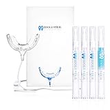 IDOLUSTER Teeth Whitening Kit with Led Light at Home Use, Powerful Red and Bule Light Whitening Kit, 3 Pcs Teeth Whitening Pens, Desensitizing Pen, Professional Teeth Whitening Kit for Sensitive Teeth