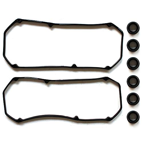 ECCPP Engine Valve Cover Gasket Set fit 95-11 Chrysler Cirrus Sebring Dodge Avenger Stratus Mitsubishi Diamante Eclipse Endeavor Galant Montero Sport Compatible fit for Gaskets Kit