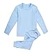 Toddler Thermal Underwear Set Girls Boys Long Johns Kids Pajamas Pjs, 3-7 Years