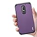 Moto G4 Play Case, OUBA [Dual Layer] [Anti-Drop] Hybrid Defender Shockproof Rugged Premium Protective Case Cover for Motorola Moto G4 Play - Purple