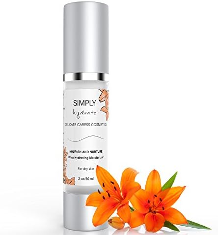 Simply Hydrate Nourish And Nurture Ultra Face Lift Face Moisturizing Cream By Delicate Caress Cosmetics - Anti-Aging Night and Day Cream - Paraben Free - 2fl oz