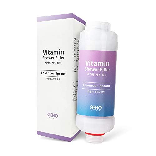 Vitamin C Shower Filter 1Pack for Detachable Shower Head that