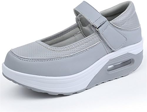 unyielding1 Women's Shape Ups Work Out Shoes Rocker Bottom Sneakers Walking Platform Shoes
