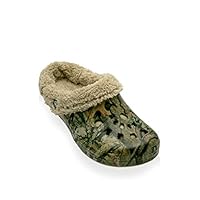 DAWGS Mossy Oak Mens Fleece Clogs, Breakup Infinity, 9 M US