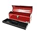 Excel TB101-Red 19-Inch Portable Steel Tool Box, Red