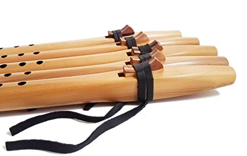 Stellar Basic Flute Key of F# - Native American Style Flute with Carrying Case (Natural Light Cedar) - Thumbnail 4