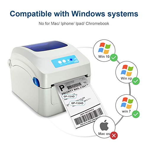Shipping Label Printer, Barcode Thermal Printer for Amazon Ebay PayPal