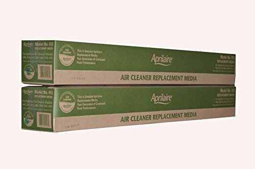 Genuine Aprilaire Part # 413 For Models 4400/2410 and Upgraded 2400 Air Cleaners MERV 13 Case of 2