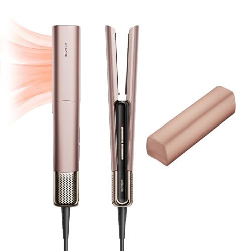 DREAME Aero Straight Pro 2-in-1 Air Straightener, Dual Air Channel, AI Styling, Wet-to-Dry Smoothing, Root Care Mode 57°C, Triple Hair Protection, 110,000RPM Motor, Smart Screen, Safe Use