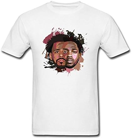 DLQUEEN Men's Kendrick Lamar &amp; J Cole T-shirt Size XXL White