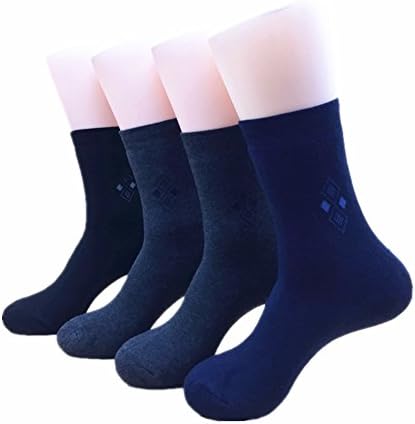 Premium Men’s Winter Socks By Ywjiepan – Extremely Thick &amp; Soft Design, Warm &amp; Comfortable Elite socks, Cute &amp; Adorable Patterns,Christmas Or Valentine’s Day Gift – 4-Pack (SOCKS014)