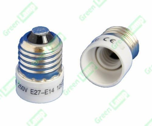 E27 to E14 Lamp Light Bulb Socket Base Adapter Converter Small Edison Screw