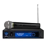 Nady DKW-3 HT/D VHF Single Receiver Handheld Microphone System