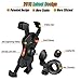 visnfa New Bike Phone Mount Anti Shake and Stable 360° Rotation Bike Accessories for Any Smartphone GPS Other Devices Between 3.5 and 6.5 inches (Black)thumb 1