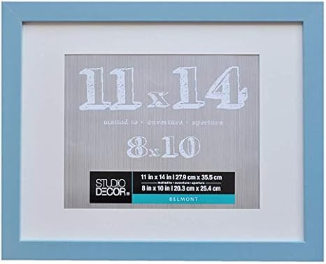 11 x 14 Powder Blue Picture Frame 