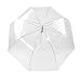 Automatic Open Transparent Bubble Dome Shape Rain Clear Umbrella