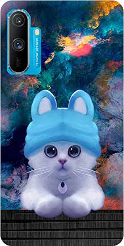 BuyFeb Printed Soft Mobile Back Cover Case Compatible for Realme C3
