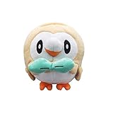 Pokemon Rowlet Soft Plush Figure Toy Anime Stuffed Animal 7 Inch Child Gift Doll by prozapoti