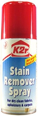 K2R Stain Remover Spray 100ml For Dry Clean Man Made &amp; Washable Fabrics by Coventry Chemicals LTD