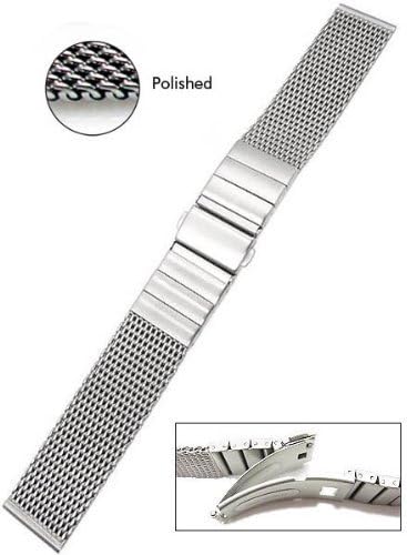 Vollmer Polished Mesh Bracelet 0600SH4 (22mm)