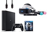 PlayStation VR Start Bundle 4 Items:VR Headset,Move