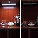 MOSTON Rechargeable Closet Light 20LED , Homelife Motion Sensor LED Lights Under Cabinet Stick on Anywhere with Built-in Magnetic 3 Pack