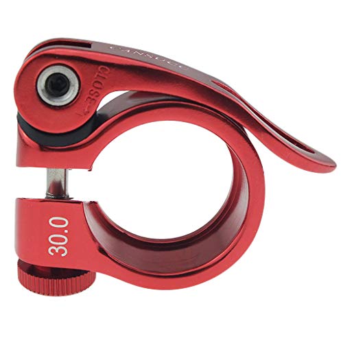 VGEBY1 Bike Seatpost Clamp Bicycle Seat Tube Clip Aluminum alloy Quick Release Clamp Seat Lock for 31.8mm Mountain Road Bike Tube