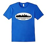 Mens Sacramento California Commemorative T-Shirt 3XL Royal Blue