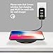 Wireless Charger 5W / 7.5W / 15W, OMARS Fast Charging Pad with Non-Slip Rubber, Ultra Slim Charging Station Compatible with LG V30 / V30+iPhone X/iPhone 8 Plus, Samsung S8 and Qi-Enabled Device