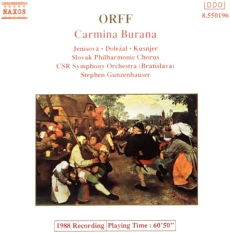 Carl Orff, Eugen Jochum, Berlin Orchestra of the German Opera