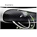 ZATOOTO Universal Steering Wheel Cover Stitch On Wrap Cover Red Handsewn DIY Microfiber Leather Breathable and Soft Anti Slip Breathable 14.5-15 Inch for Women Men
