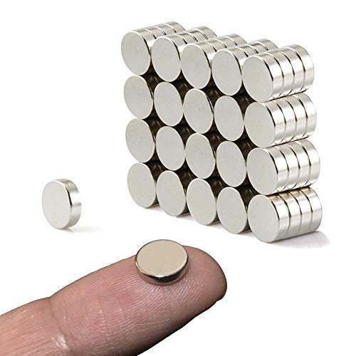 Fridge Magnets, JTS 100PCS 6x2MM Small Magnets Refrigerator for DIY Magnets, Office Magnets