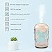 COOSA Genuine Unique 3D Butterflies Designed 100ml Ultrasonic Aromatherapy Essential Oil Diffuser Cool Aroma Mist Humidifier with 7 LED Lights for Home and Office (Butterfly Pattern)