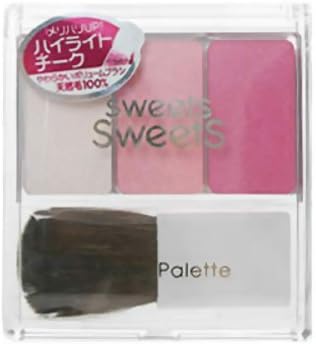 Sweets Sweets Canmake Cezanne Mixing Palette Blush Highlight Made in Japan (MP3)