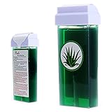 Belle 2pcs Aloe Vera Roll On Wax Cartridge 150g(5.30oz) Soft Waxing Hair Removal for Professional Use