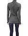 PattyBoutik Women's Turtleneck Lace Up Tunic