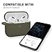 Case for Airpods Pro Case, BLUEWIND Airpod Pro Case Cover for Air pods Charging Case, Cute Silicone Protective Case for AirPods Compatible with Airpod 3 Accessories Keychain (Olive Green)