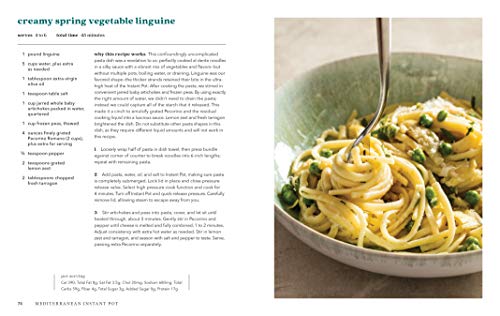 image for AMERICASTES TKITCHEN Mediterranean Instant Pot: Easy, Inspired Meals f
