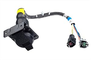 Amazon.com: Ford F6TZ-13A576-BA - KIT - TRAILER HITCH ... 1995 ford f 150 7 pin trailer wiring harness 